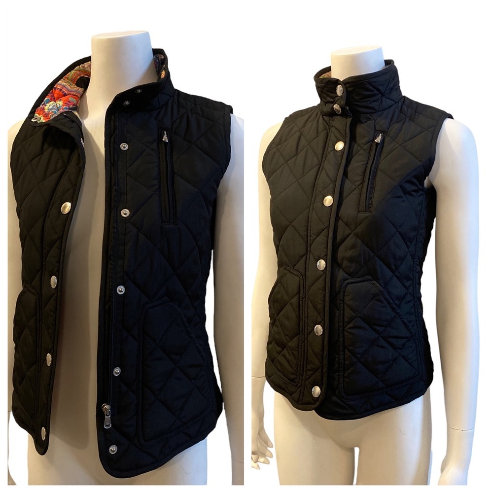 LAUREN RALPH LAUREN Diamond Quilt Vest, size X Small - Picture 2 of 15